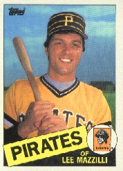 1985 Topps Baseball Cards      748     Lee Mazzilli